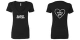 Harry Styles "HS / Adore You Heart BACK" V-Neck T-Shirt