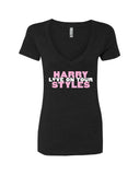 Harry Styles "Love on Tour // HSLOT" V-Neck T-Shirt