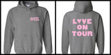 Harry Styles "Harry Styles / Love on Tour BACK" Hoodie Sweatshirt (Sizes 3XL - 5XL)