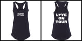 Harry Styles "Harry Styles / Love on Tour BACK" Racerback Tank Top