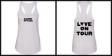 Harry Styles "Harry Styles / Love on Tour BACK" Racerback Tank Top