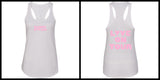 Harry Styles "Harry Styles / Love on Tour BACK" Racerback Tank Top