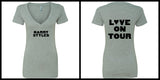 Harry Styles "Harry Styles / Love on Tour BACK" V-Neck T-Shirt