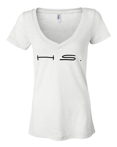 Harry Styles "H.S." Women's V-Neck T-Shirt