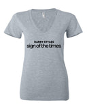 Harry Styles "Harry Styles Sign of the Times" Women's V-Neck T-Shirt