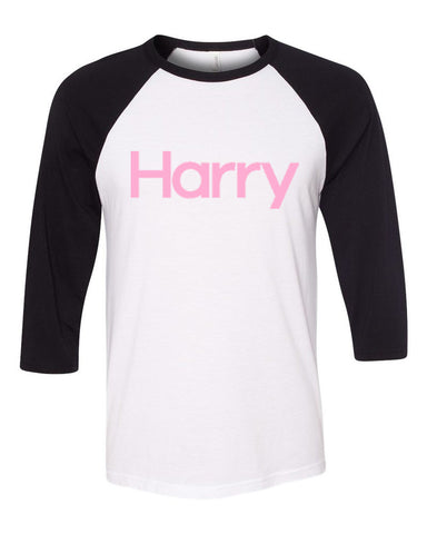 Harry Styles - BIG Harry Logo Baseball Tee