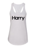 Harry Styles - BIG Harry Logo Racerback Tank Top