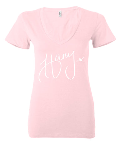 Harry Styles / Harry Autograph Women's V-Neck T-Shirt