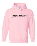 Jonas Brothers "I Won't Hesitate Just Tell Me Where to Start" Hoodie Sweatshirt