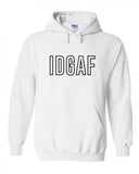 Dua Lipa "IDGAF" Hoodie Sweatshirt