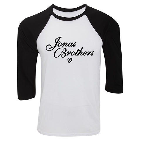 Jonas Brothers "Jonas Brothers (Script Logo)" Baseball Tee