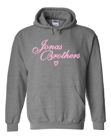 Jonas Brothers "Jonas Brothers (Script Logo)" Hoodie Sweatshirt