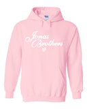 Jonas Brothers "Jonas Brothers (Script Logo)" Hoodie Sweatshirt