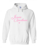 Jonas Brothers "Jonas Brothers (Script Logo)" Hoodie Sweatshirt