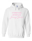 If Found Please Return to the Jersey Shore Hoodie Sweatshirt
