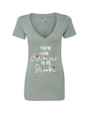 Jersey Shore "You're the Snooki to my JWoww / You're the JWoww to my Snooki" V-Neck T-Shirt