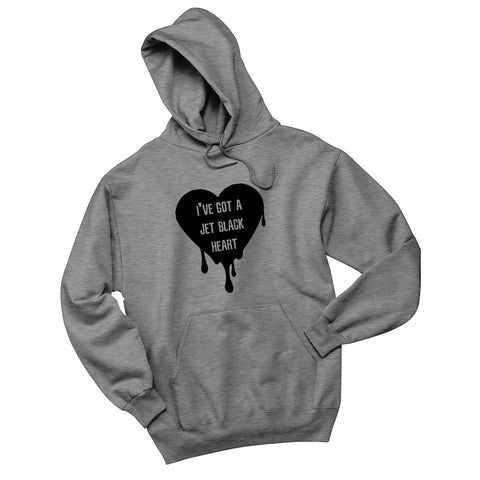 5SOS 5 Seconds of Summer "I've Got a Jet Black Heart" Hoodie Sweatshirt