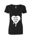 5SOS 5 Seconds of Summer "I've Got a Jet Black Heart" V-Neck T-Shirt