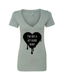 5SOS 5 Seconds of Summer "I've Got a Jet Black Heart" V-Neck T-Shirt