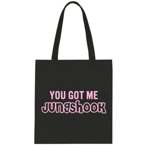 BTS "You Got Me JungSHOOK" Tote Bag