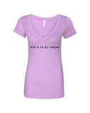 Kim K is my Lawyer V-Neck T-Shirt