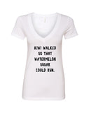 Harry Styles "Kiwi walked so that Watermelon Sugar could run" V-Neck T-Shirt