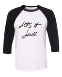 One Direction "Lots of Love Autograph" Baseball Tee