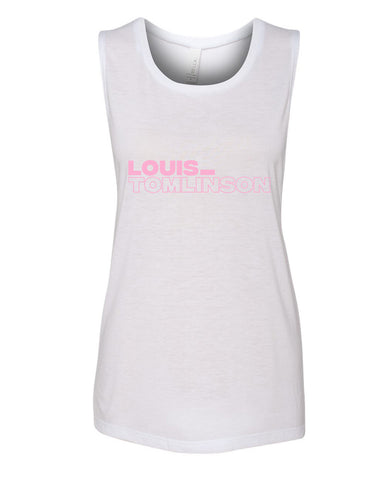 Louis Tomlinson "Louis_Tomlinson Logo" Muscle Tee