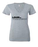 Louis Tomlinson "Louis_Tomlinson Logo" Women's V-Neck T-Shirt