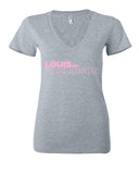 Louis Tomlinson "Louis_Tomlinson Logo" Women's V-Neck T-Shirt