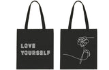 BTS "Love Yourself / Flower BACK" Tote Bag