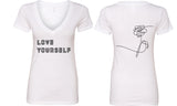 BTS "Love Yourself / Flower BACK" V-Neck T-Shirt