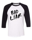 Selena Gomez "Bad Liar" Baseball Tee