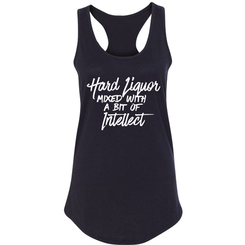 Harry Styles "Kiwi / Hard Liquor Mixed with a bit of Intellect" Racerback Tank Top
