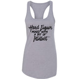 Harry Styles "Kiwi / Hard Liquor Mixed with a bit of Intellect" Racerback Tank Top