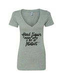 Harry Styles "Kiwi / Hard Liquor Mixed with a bit of Intellect" V-Neck T-Shirt