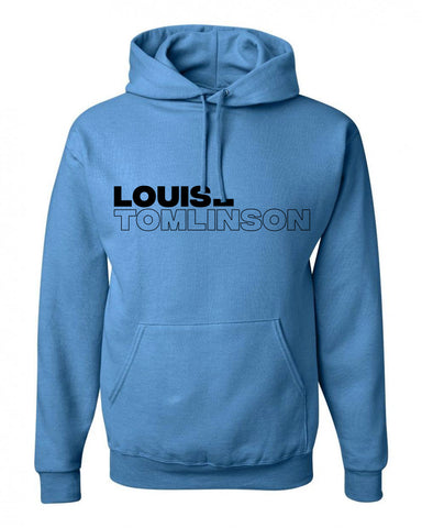 CUSTOM Louis Tomlinson "Louis_Tomlinson/ Smiley Face Logo" Unisex Adult Hoodie Sweatshirt