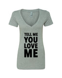 Demi Lovato "Tell Me You Love Me" V-Neck T-Shirt