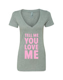 Demi Lovato "Tell Me You Love Me" V-Neck T-Shirt