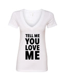 Demi Lovato "Tell Me You Love Me" V-Neck T-Shirt