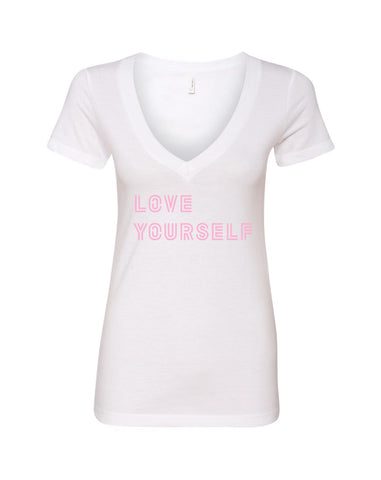 BTS "Love Yourself" V-Neck T-Shirt