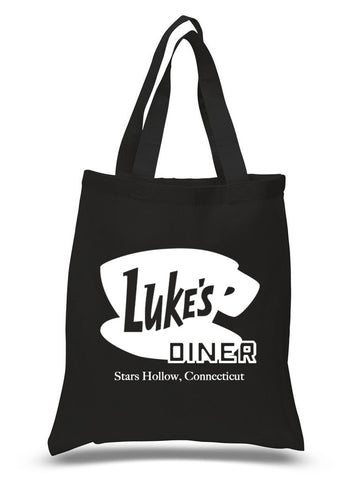Gilmore Girls "Luke's Diner" 100% Cotton Tote Bag