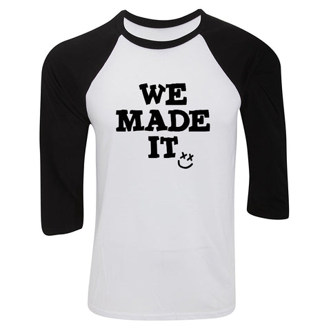 Louis Tomlinson "We Made It / Smile Logo" Baseball Tee