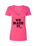 Louis Tomlinson "We Made It / Smile Logo" V-Neck T-Shirt