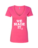 Louis Tomlinson "We Made It / Smile Logo" V-Neck T-Shirt