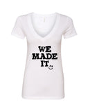 Louis Tomlinson "We Made It / Smile Logo" V-Neck T-Shirt