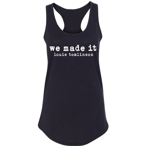 Louis Tomlinson "We Made It" Racerback Tank Top