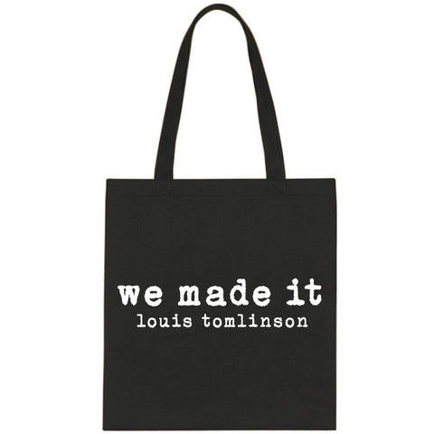 Louis Tomlinson "We Made It" Tote Bag