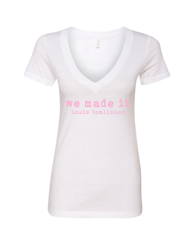 Louis Tomlinson "We Made It" V-Neck T-Shirt