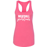 Jersey Shore MTV "Meatball Problems" Racerback Tank Top